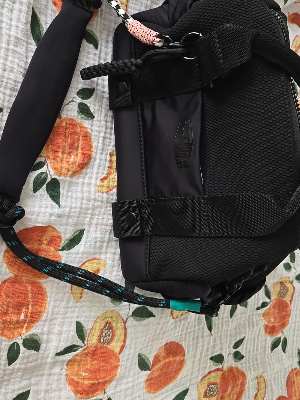 BAGS SMART Black Crossbody Satchel Bag - - Picture 10 of 13